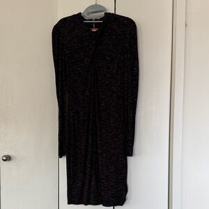 Calvin Klein Charcoal Long Sleeve Dress